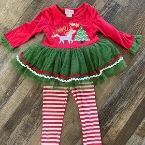 Christmas Unicorn Outfit